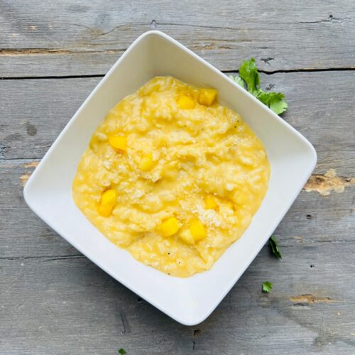 Vegetarian:  butternut squash risotto